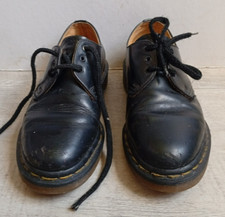 DR Doc Martens : Derbies cuir noir 1461 T.basse 3 trous T 4 35-36 M. in England