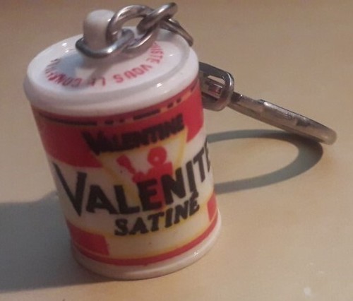 Porte clés pot peinture - porte, de
