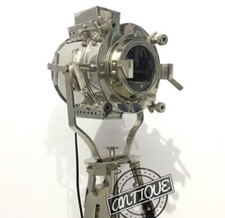 Lampe De Studio Marine Vintage Avec Support De Projecteur