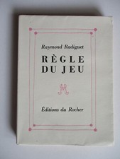 Raymond RADIGUET - La règle