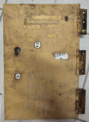 Porte boite aux lettres ptt - aux,