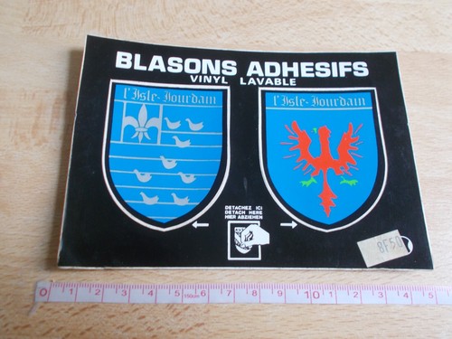 Carte postale blasons - carte,