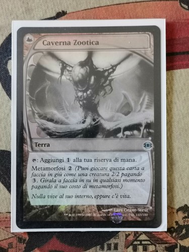 Mtg foil caverna zootica - zootica,