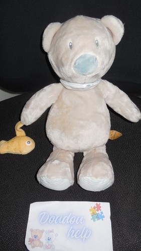 Doudou peluche ours - , jules