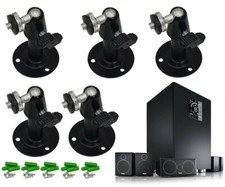 5x Support d'enceinte mural