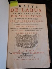 Livres Rares, Traité De