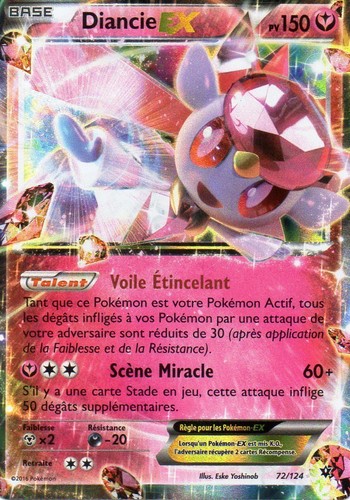 Diancie holo 150pv 124 - holo, 72/124