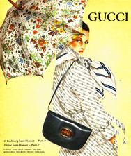 PUB MODE "  GUCCI  "  1979  (