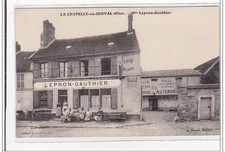 LA CHAPELLE-en-SERVAL : mon lepron-gauthier, café, billiard, garage d'automob
