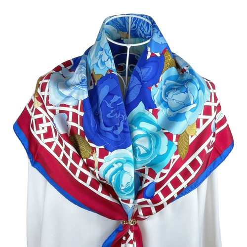 Foulard vintage soie - vintage, hermes
