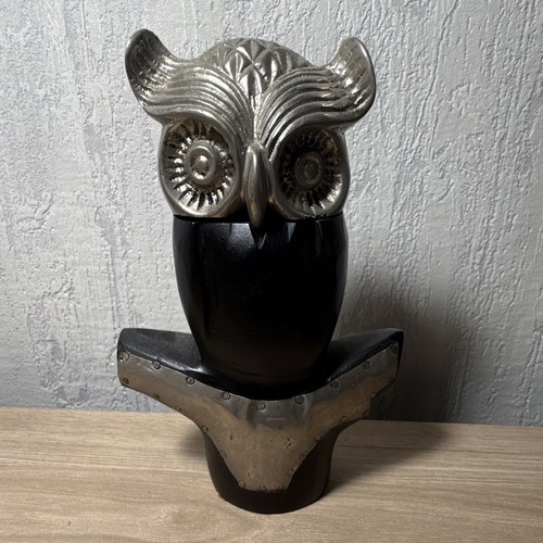 Statuette chouette oiseau - chouette,