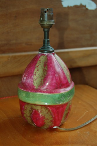 Lampe céramique émaillée - céramique,