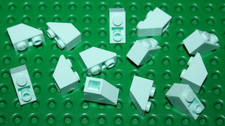 Lego white slope brick - lego,