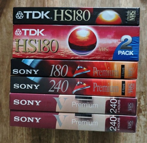 Lot cassette vhs vierge sony - cassette,