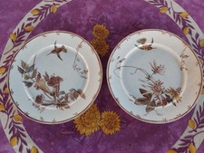 2 Assiettes Plates Gien