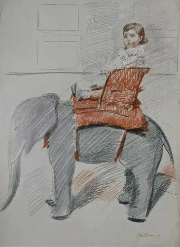 Paul césar helleu à - helleu, dos
