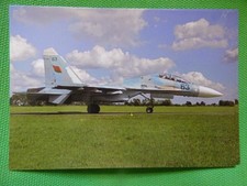 SUKHOI 27  BELARUS AF  Carte postale /  postcard 