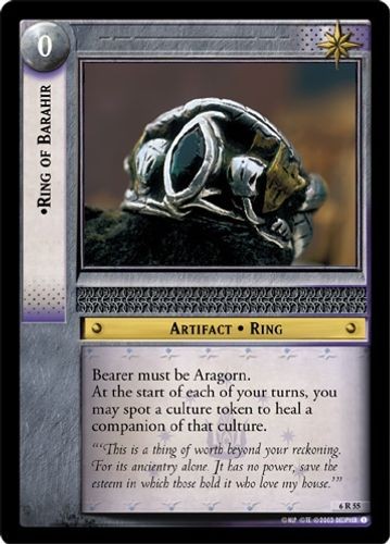 Ring barahir foil ents - barahir,