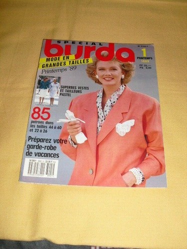 Burda mode grandes - en, tailles