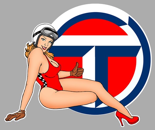 Talbot right pin sticker - pin,