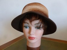 BEAU CHAPEAU FEUTRE TEINTE