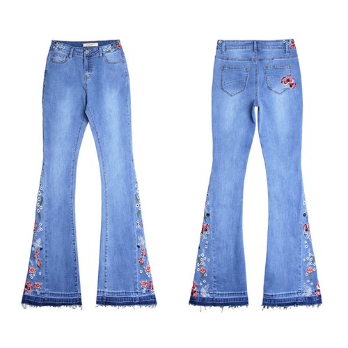 Jeans évasés taille haute - taille,