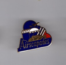 Pin's  Avion / Airscapades (école paramoteur de Corse) EGF