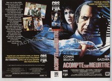jaquette video(seul sans vhs)-ACOMPTE SUR MEURTRE-C B S-