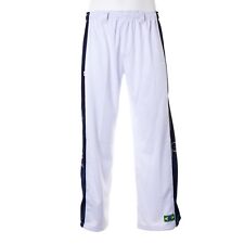 Blanc Berimbau Brazil Traditionnel Capoeira Abada Élastique Pantalon 6 Tailles