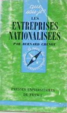 Les entreprises nationalisées | CHENOT Bernard | Bon état