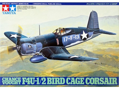 Tamiya chance vought f4u 1 - chance, f4u-1/2