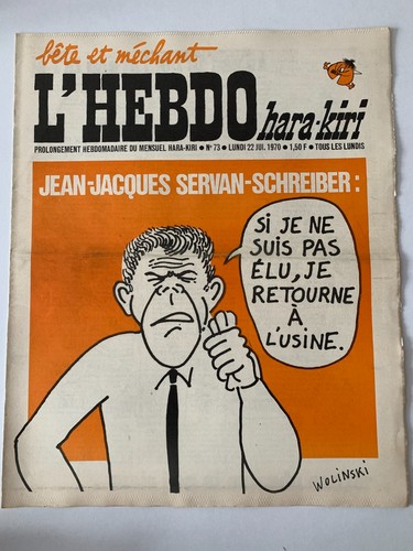 Hara kiri hebdo du - hebdo,