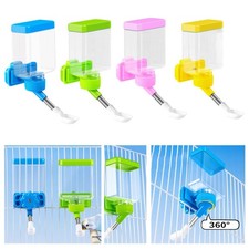 Abreuvoir pour cage à oiseaux, mangeoire anti-salissures pour perroquets,