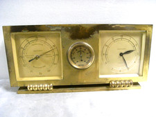 OLD WEATHER STATION CLOCK