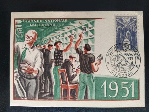 Carte premier jour journée - carte,