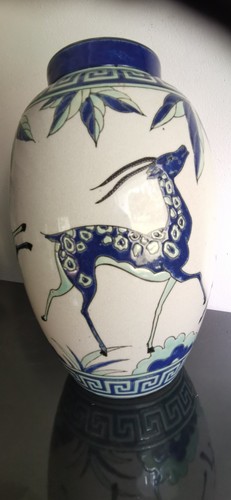 Vase art déco keralouve - vase,