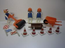 Lot Playmobil Vintage Ouvriers