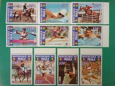 Mali 10 valeurs jeux olympiques Atlanta 96 Neuf MNH 1995 Yv 726 à 735