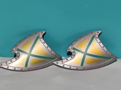 Playmobil boucliers verts - boucliers,