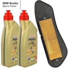 KIT D'ENTRETIEN Huile Castrol POWER1 10W40 Filtre à Air Yamaha X-Max X-City 250