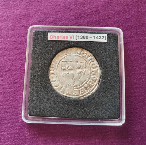 Pièce monnaie médiévale - pièce, de