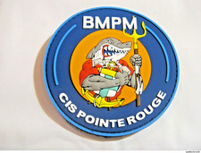 ECUSSON PVC BMPM BATAILLON DES MARINS POMPIERS DE MARSEILLE 13 CIS POINTE ROUGE