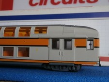 SNCF VOITURE D'EXTREMITE VOYAGEURS BANLIEUE A ETAGE 2ème classe JOUEF REF 5084