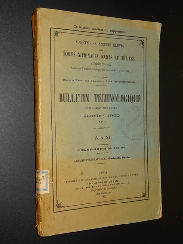 Bulletin technologique - bulletin,