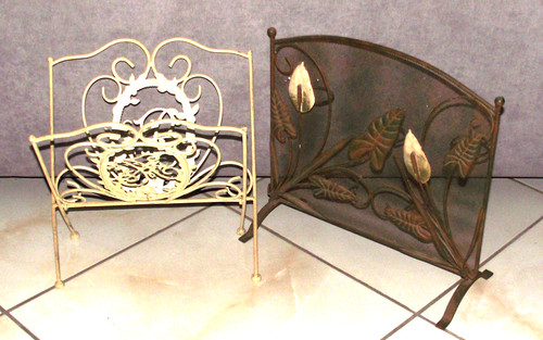 Ancien porte revues journaux - porte,