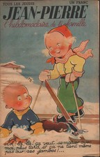 revue JEAN PIERRE N° 53 du 16/02/1939 Couverture Béatrice MALLET (26x40cm) ski