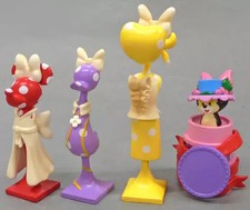Lot de 4 mini figurines