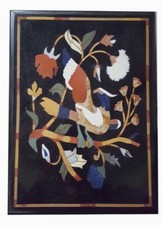 Plateau De Table En Marbre 18"