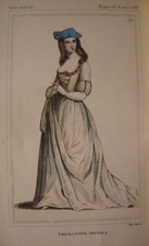 Très belle gravure de THOMASSINE SPINOLA Roi Louis XII