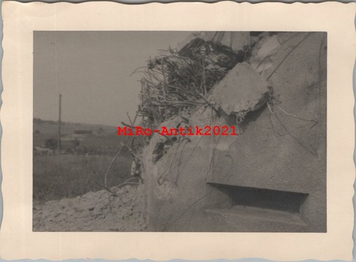 Photo ww2 bunker français - photo,,